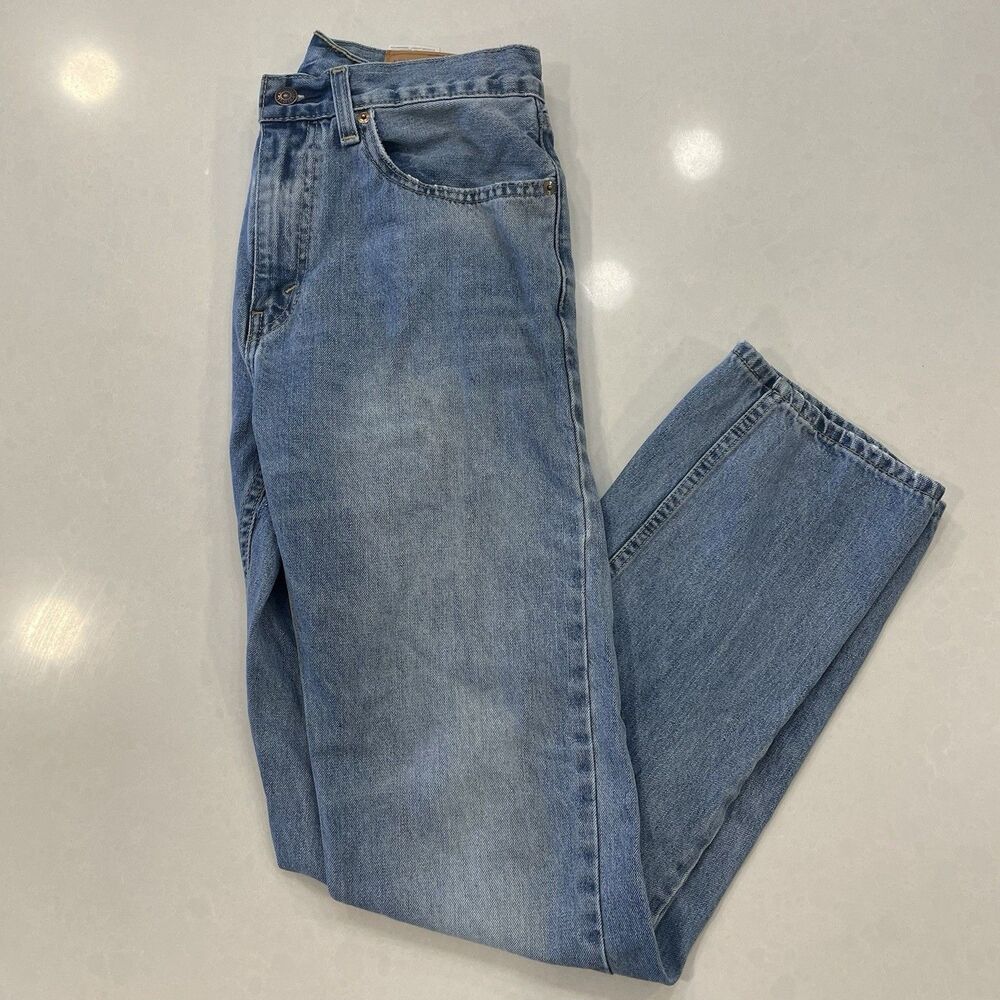 Levi’s 505 Regular Fit Straight Leg Men's 32x32 Light Wash Distressed